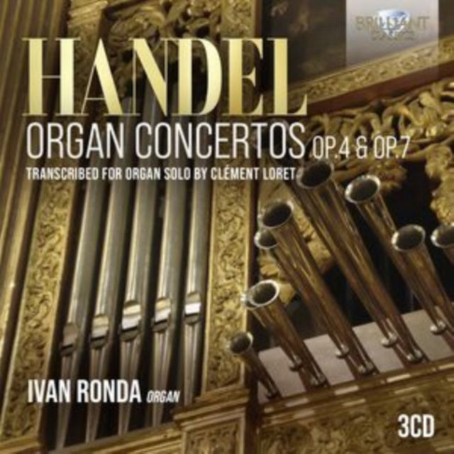 IVAN RONDA - HANDEL CONCERTOS FOR ORGAN U - CD