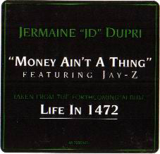 Jermaine Dupri - Money Ain't A Thing - Used Vinyl Record 12"