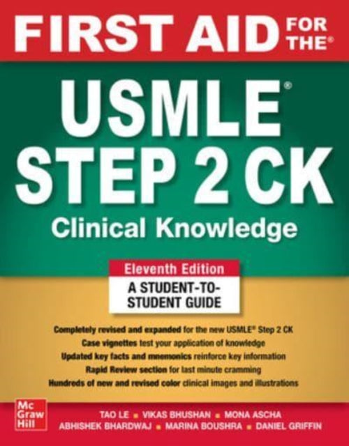 Abhishek Bhardwaj - First Aid for the USMLE Step 2 CK, Eleventh Editio