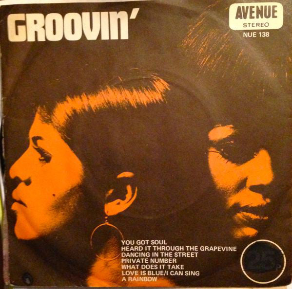 Alan Caddy Orchestra - Groovin' (Soul Vol. I) - Used Vinyl Record 7"