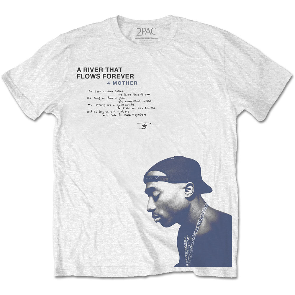 Tupac - tshirt - Unisex - Short Sleeves - Large
