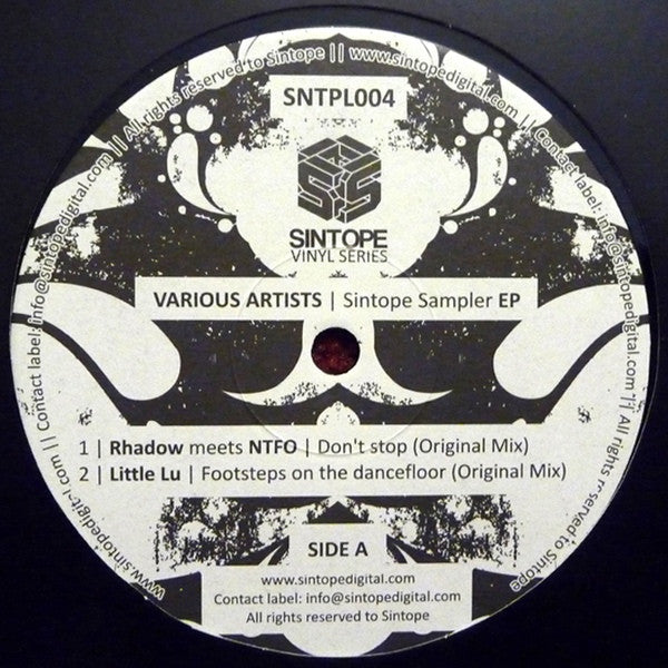 Various - Sintope Sampler EP - New Vinyl Record 12"