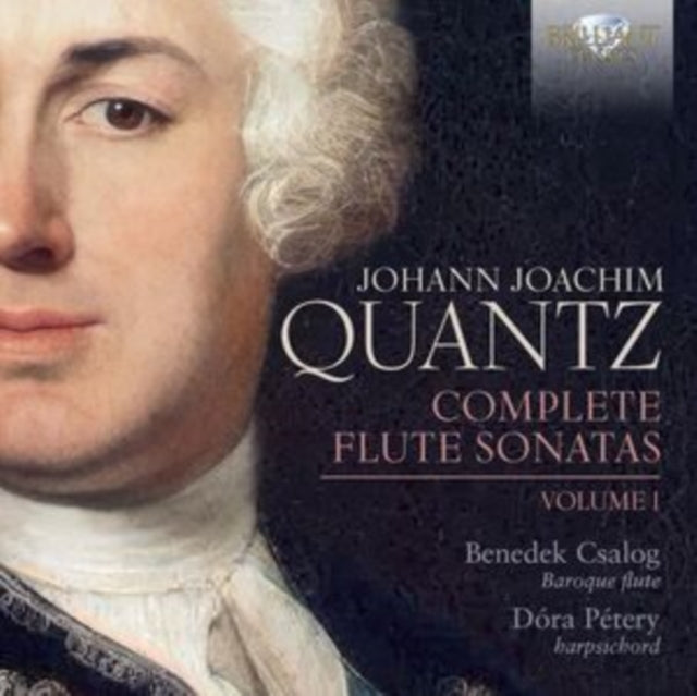 Benedek Csalog/D?ra P?tery - Quantz: Complete Flute Sonatas, volume 1 CD