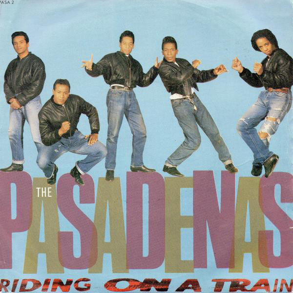 Pasadenas - Riding On A Train - Used Vinyl Record 7"