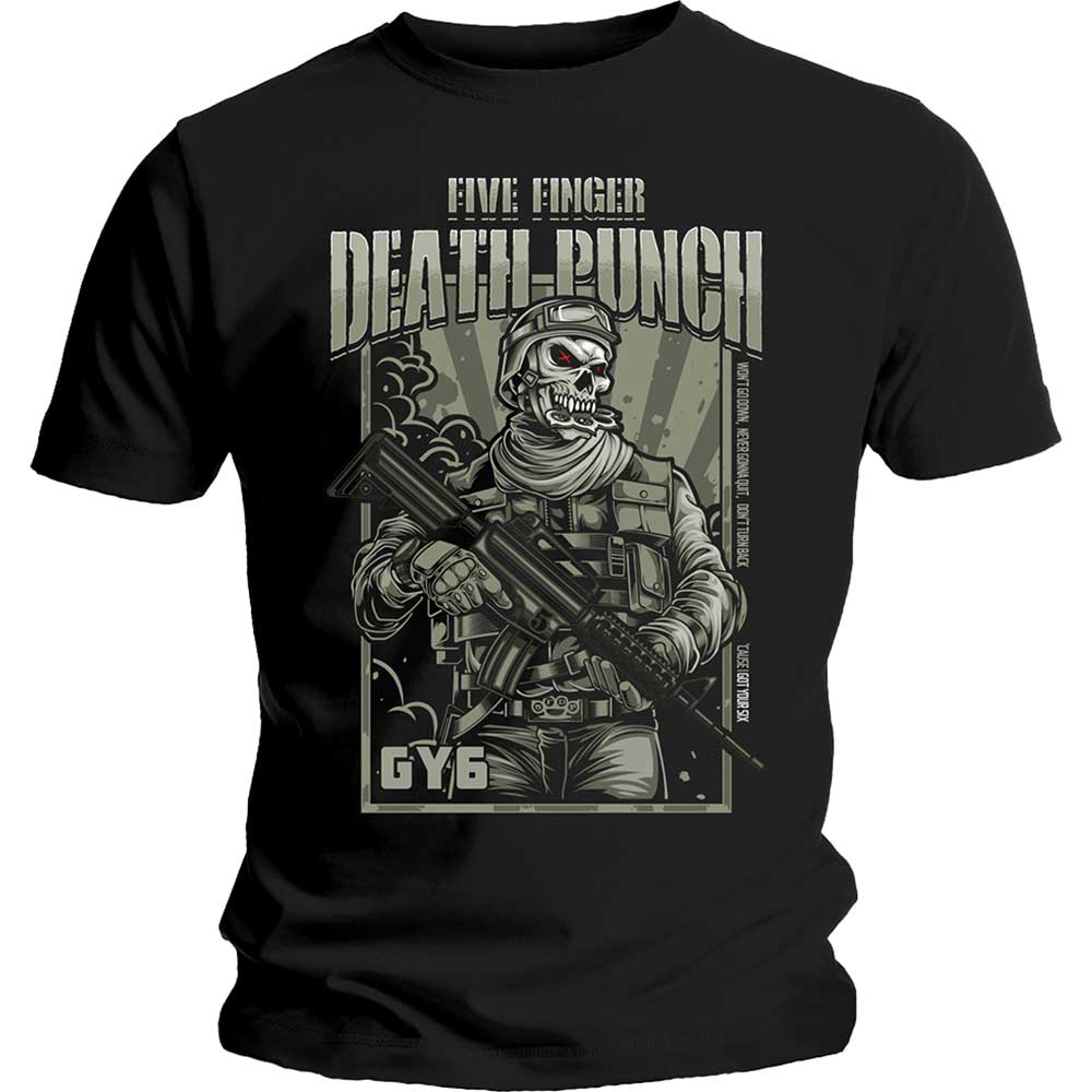 Five Finger Death Pu - tshirt - Unisex - Short Sleeves - Large
