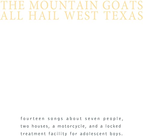 MOUNTAIN GOATS - ALL HAIL WEST TEXAS REMASTERED - Vinyl Record VL