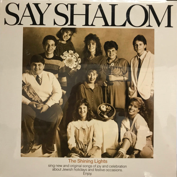 Shining Lights - Say Shalom - Used Vinyl Record