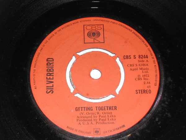 Silverbird - Getting Together / You - Used Vinyl Record 7"