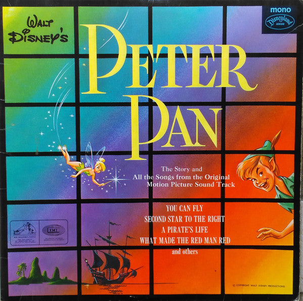 Various - Walt Disney's Story Of Peter Pan - Used Vinyl Record