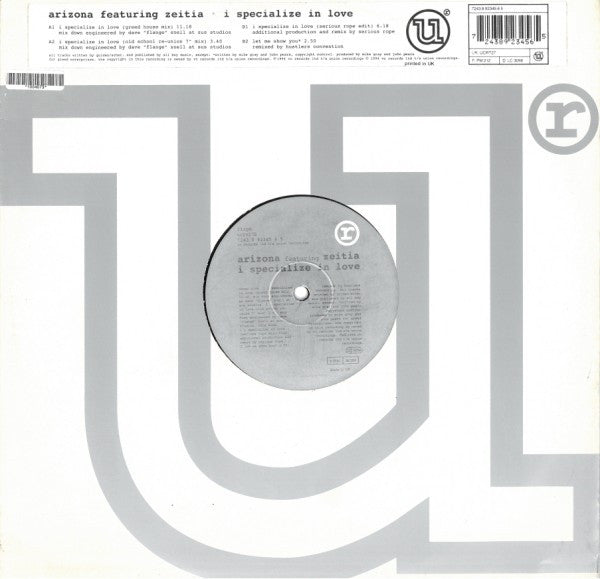 Arizona - I Specialize In Love - Used Vinyl Record 12"