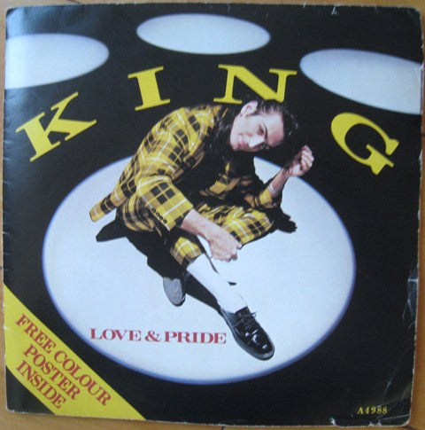 King - Love & Pride - Used Vinyl Record 7"