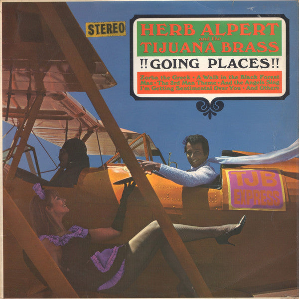 Herb Alpert & The Ti - !!Going Places!! - Used Vinyl Record