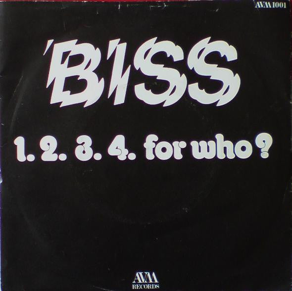 Biss - 1.2.3.4. For Who? - Used Vinyl Record 7"
