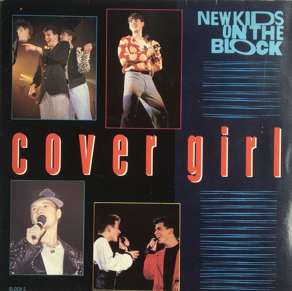 New Kids On The Bloc - Cover Girl - Used Vinyl Record 7"
