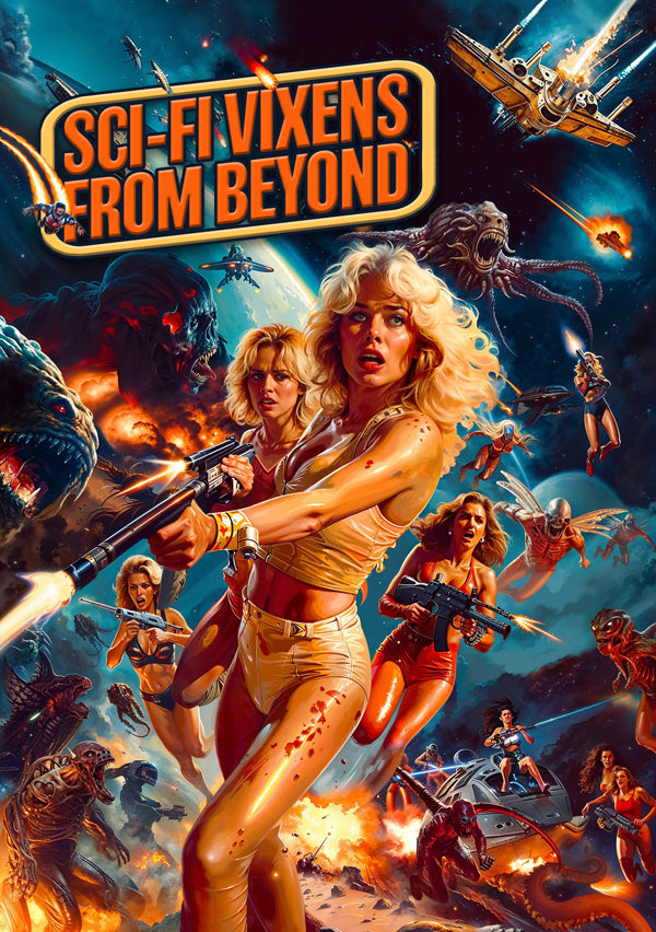 FEATURE FILM - SCI-FI VIXENS FROM BEYOND - New DVD