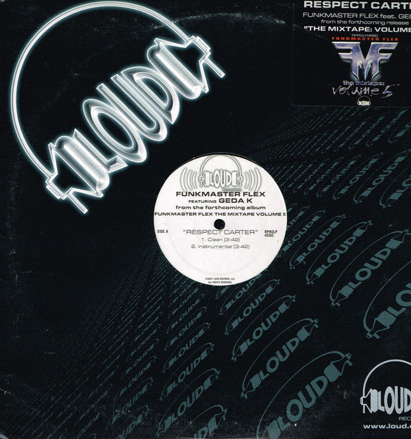 Funkmaster Flex - Respect Carter - Used Vinyl Record 12"