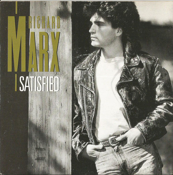 Richard Marx - Satisfied - Used Vinyl Record 7"