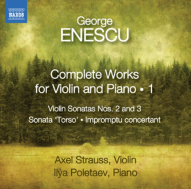 STRAUSS:POLETAEV - ENESCU:COMP VLN SONS 1 - CD