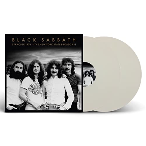 BLACK SABBATH - SYRACUSE 1976 (WHITE VINYL) - Vinyl Record DLP