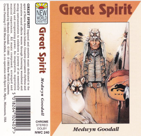 Medwyn Goodall - Great Spirit - Used Cassette