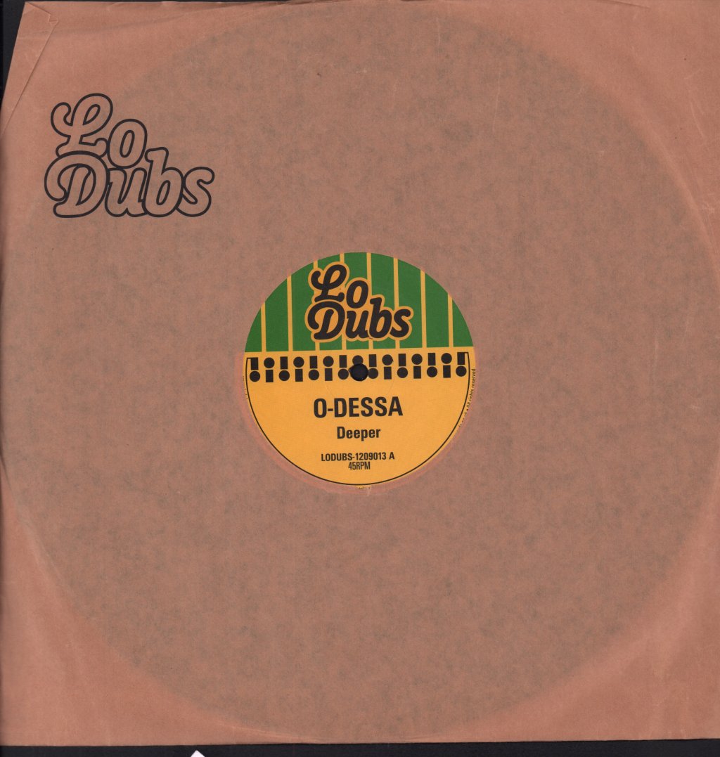 O-Dessa - Deeper - Vinyl Record 12"
