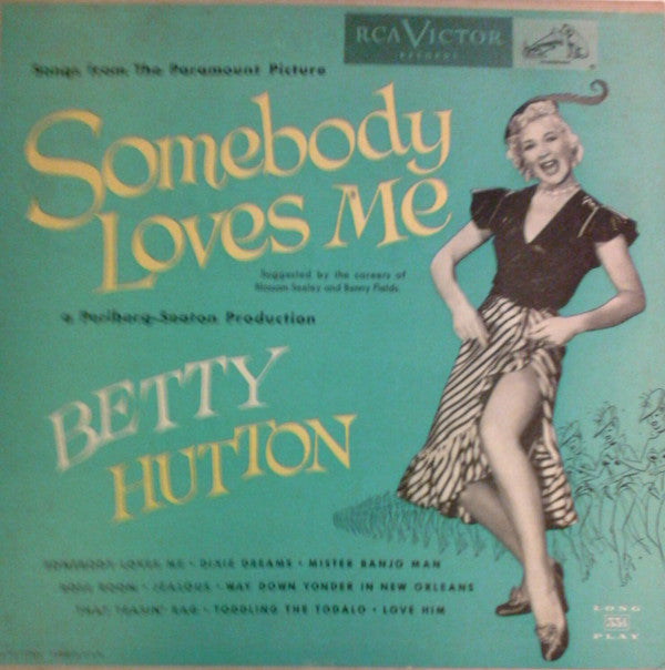 Betty Hutton - Somebody Loves Me - Used Vinyl Record