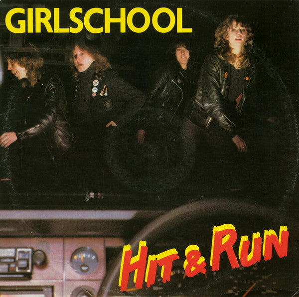 Girlschool - Hit & Run - Used Vinyl Record 10"