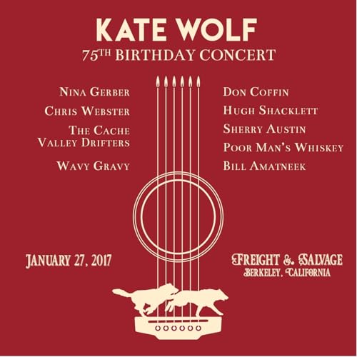 Kate Wolf - 75th Birthday Concert - New CD