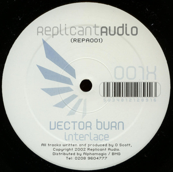 Vector Burn - Interlace / Streamline - Used Vinyl Record 12"