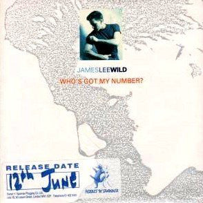 James Lee Wild - Who's Got My Number? - Used Vinyl Record 7"