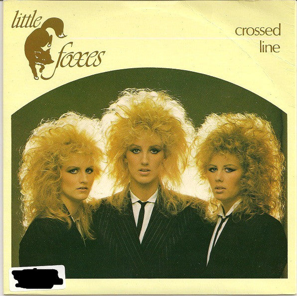 Little Foxes - Crossed Line - Used Vinyl Record 7"
