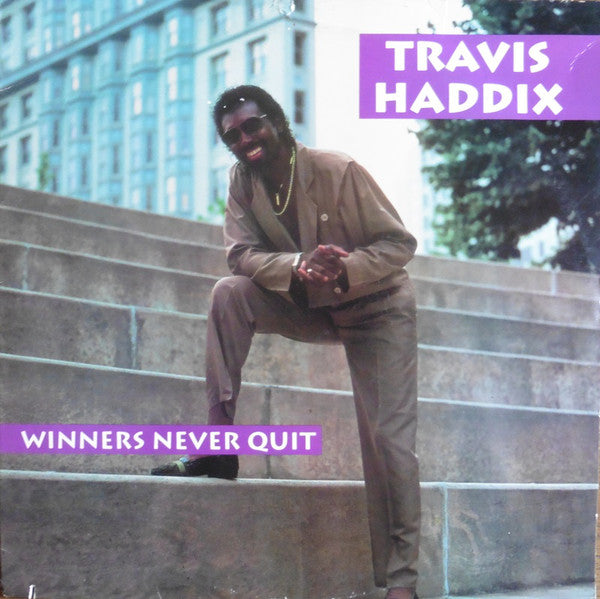 Travis Haddix - Winners Never Quit - Used Vinyl Record