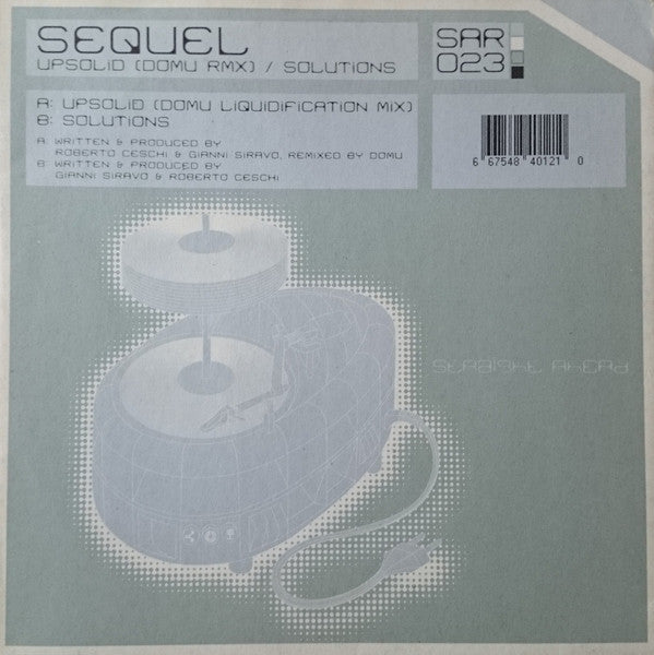 Sequel - Upsolid (Domu RMX) / Solutions - Used Vinyl Record 12"