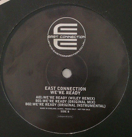 East Connection - We're Ready - Used Vinyl Record 12"