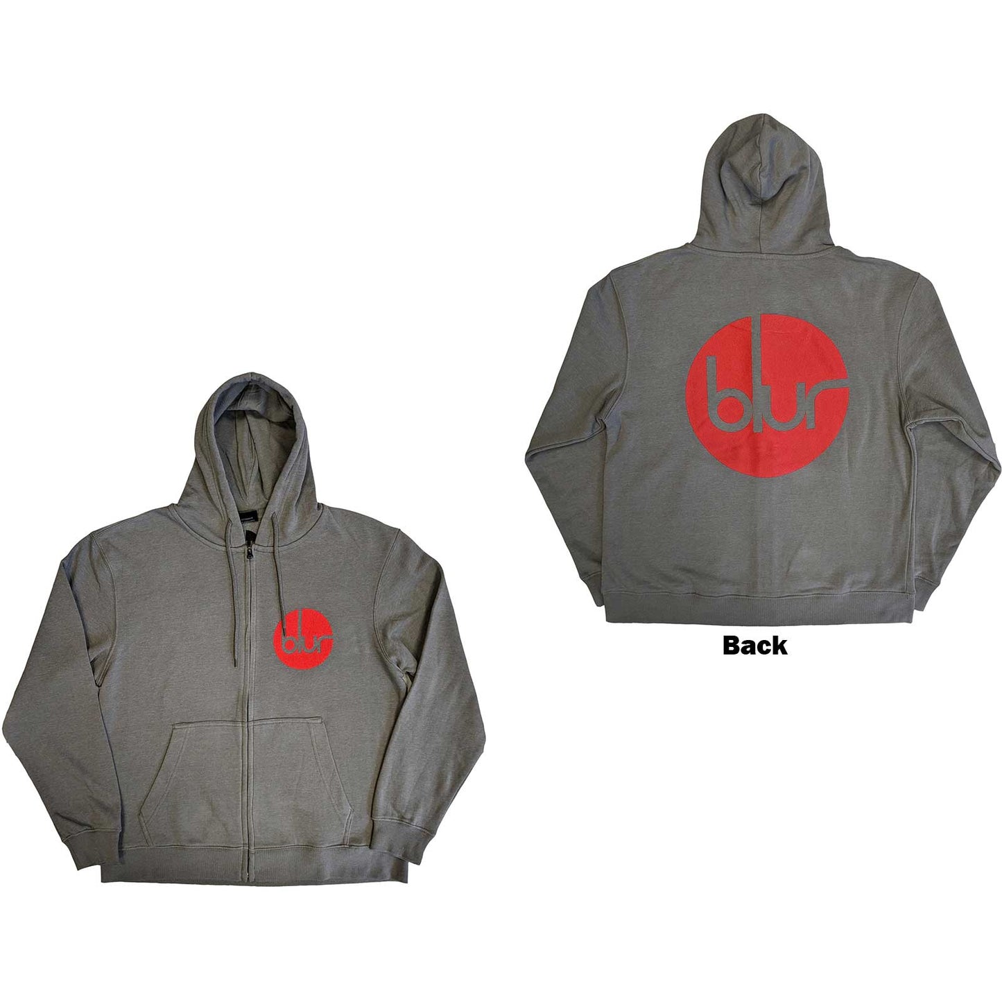 Blur - Unisex Zipped - New Hooded Tops