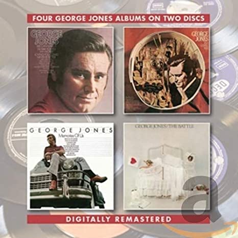 JONES GEORGE - GEORGE/GOSPEL/MEMORIES/BATTLE - CD