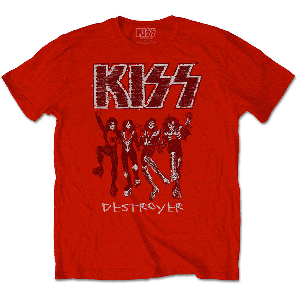 KISS - tshirt - Unisex - Short Sleeves - XX-Large