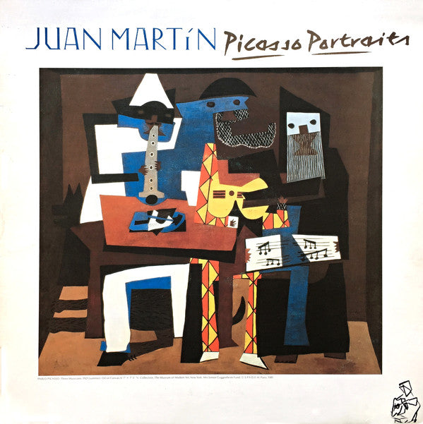 Juan Martin - Picasso Portraits - Used Vinyl Record