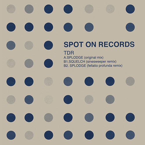 TDR - Splodge - Used Vinyl Record 12"