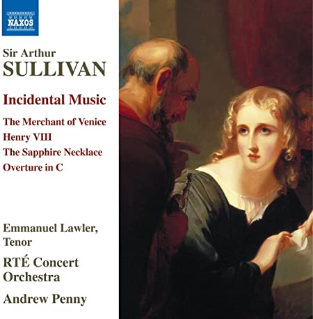 RTE CONCERT ORCHESTR - SULLIVAN:INCIDENTAL MUSIC - cd