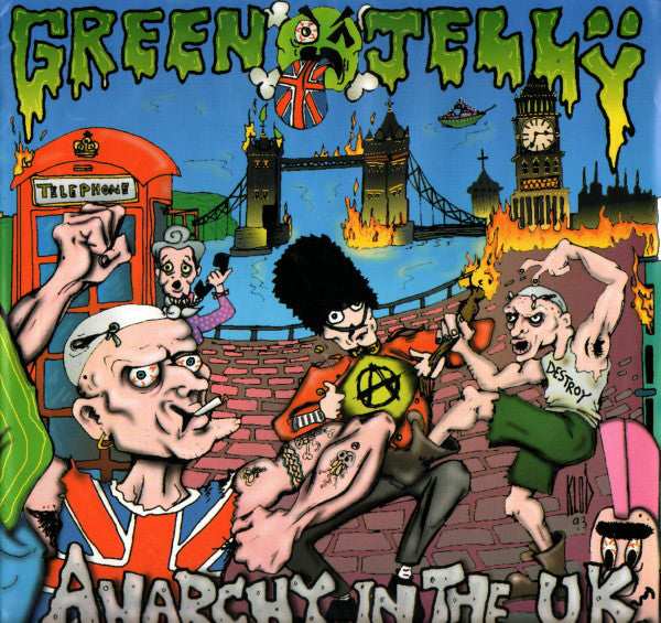 Green Jellÿ - Anarchy In The UK - Used Vinyl Record 12"
