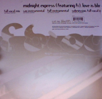 Midnight Express - Love Is Blind - Used Vinyl Record 12"
