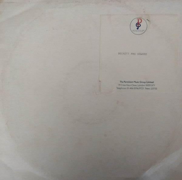 Jeremy Beckett - Nice & Mean! - Used Vinyl Record