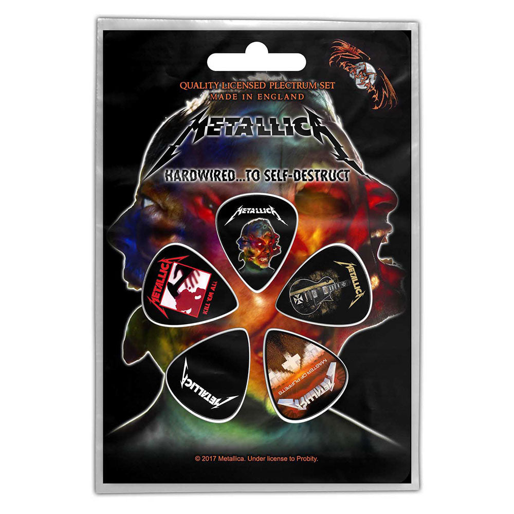 Metallica - Plectrum Pack: Hardwired to self-destruct (Retail Pack) -