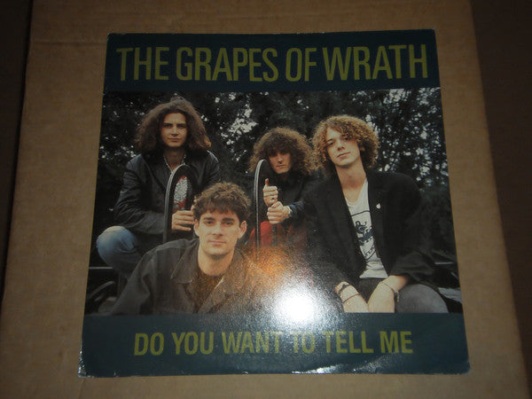 Grapes Of Wrath - Do You Want To Tell Me - Used Vinyl Record 12"