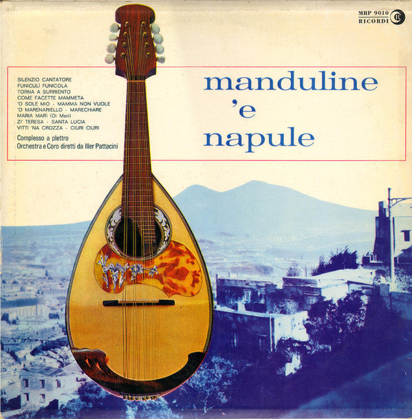 Iller Pattacini - Manduline 'E Napule - Used Vinyl Record