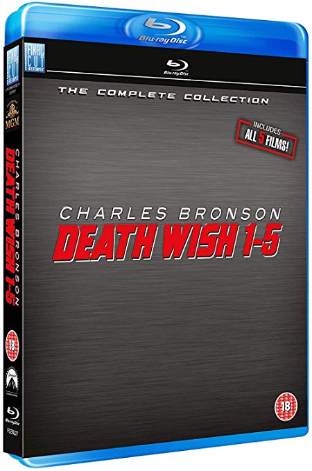 Death Wish 1-5 - New Blu-ray