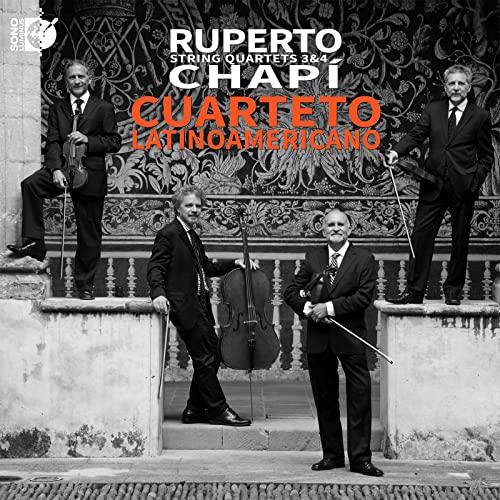 CUARTETO LATINOAMERI - CHAPI:STRING QUARTETS 3 & 4 - CD