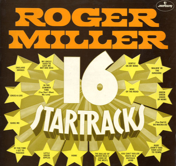 Roger Miller - 16 Startracks - Used Vinyl Record