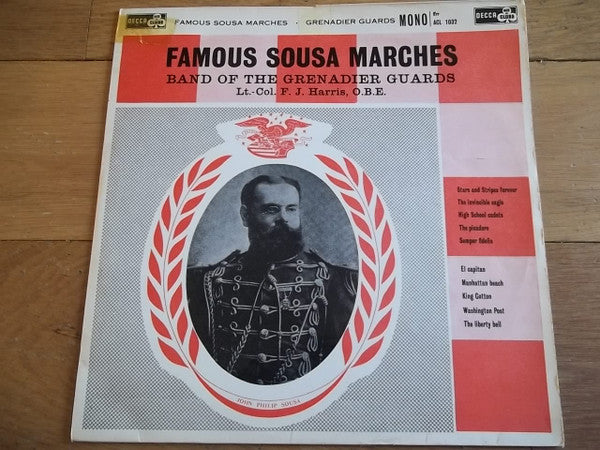 Band Of The Grenadie - Famous Sousa Marches - Used Vinyl Record